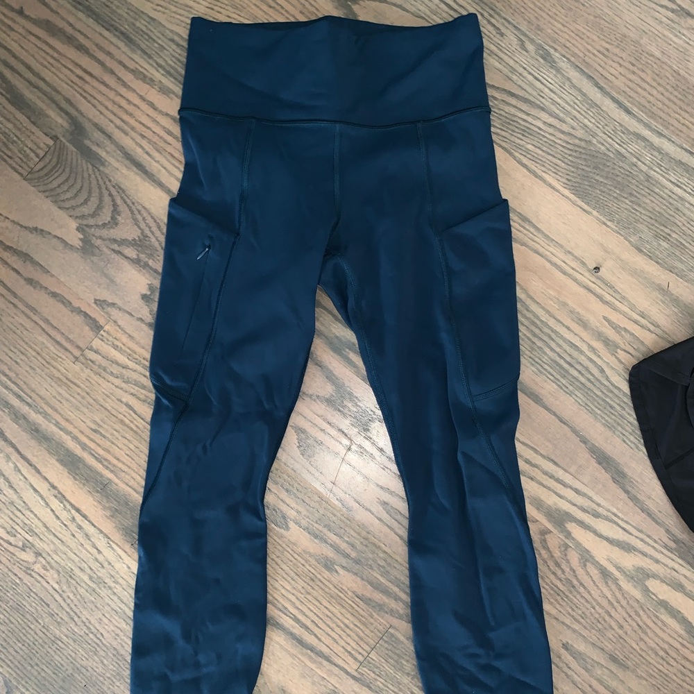Athlete leggings 7/8 side pockets